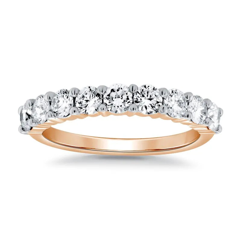 Halo diamond hot sale eternity band